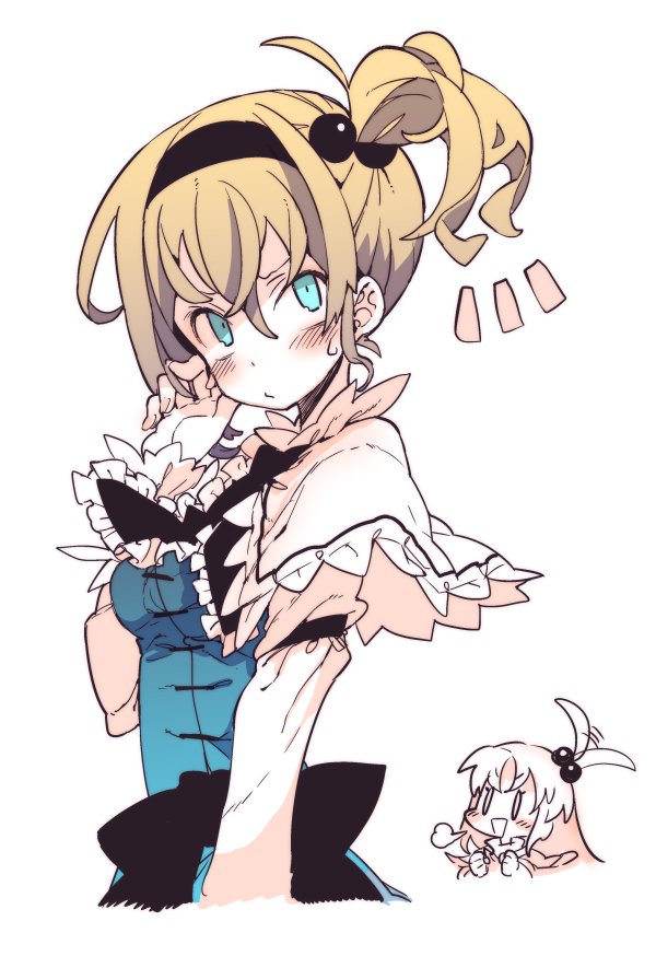 alice margatroid and shinki (touhou) drawn by morino_hon