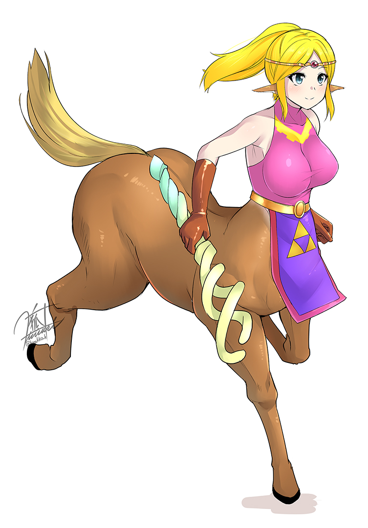 princess zelda (the legend of zelda and 1 more) drawn by kirisaki_byakko