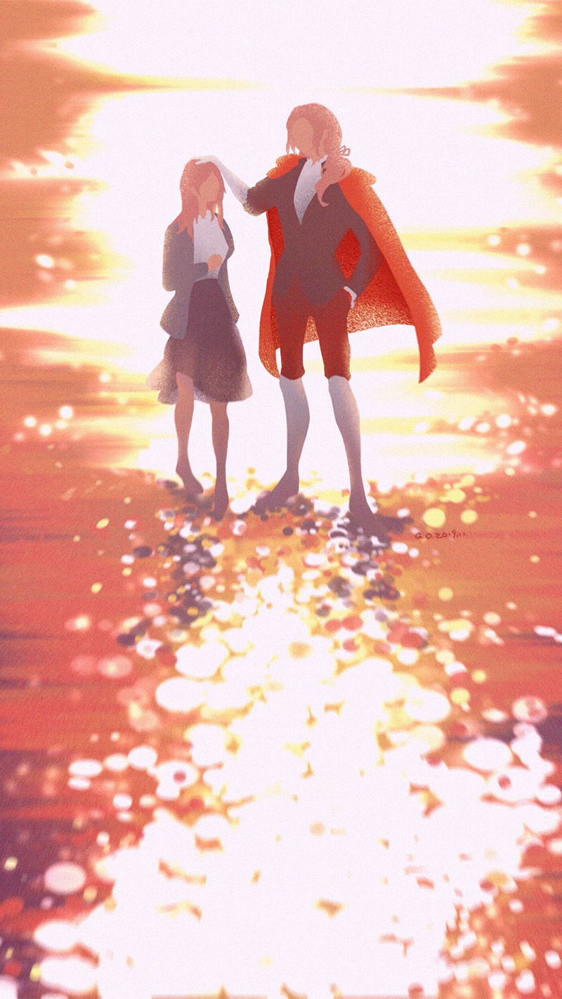 roselle gustav and bernadette gustav (lord of the mysteries) drawn by ginopener