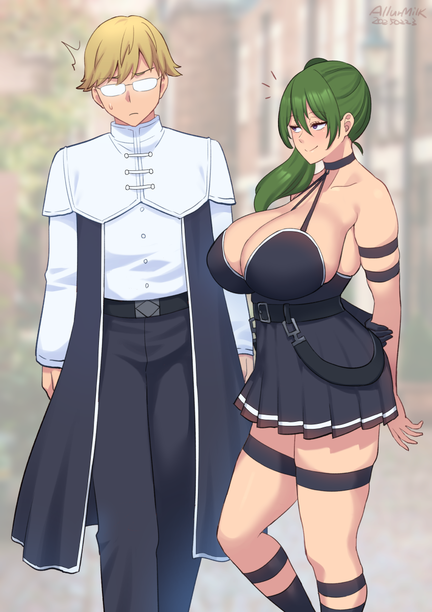 ubel and land (sousou no frieren) drawn by allurmilk