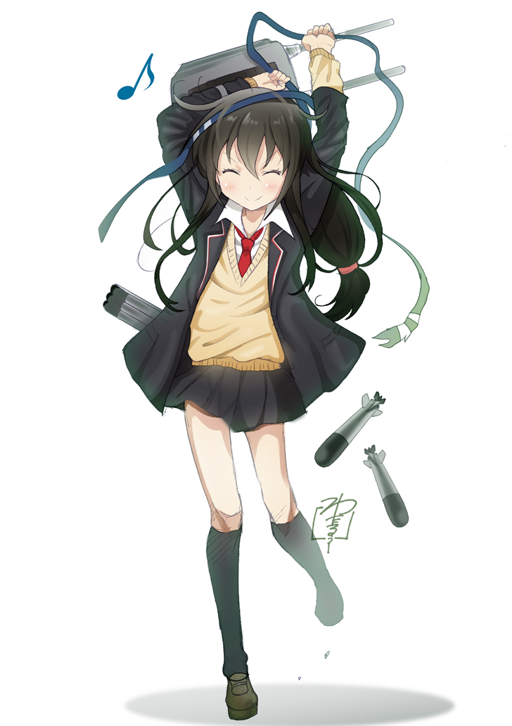hatsushimo and hatsushimo kai ni (kantai collection) drawn by yamasaki_wataru