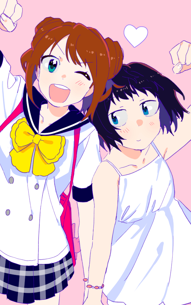producer and mizushima saki (idolmaster and 1 more) drawn by yagami_nao