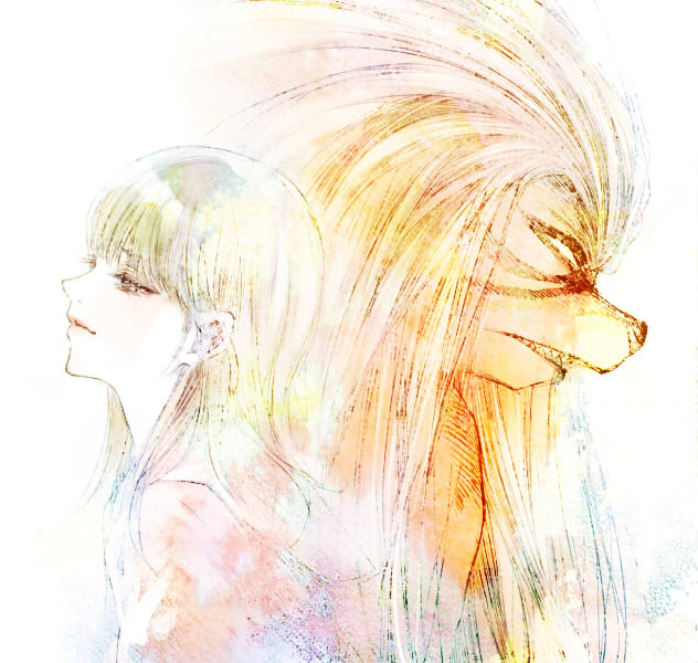 tora and inoue mayuko (ushio to tora) drawn by kiyohara_hiro