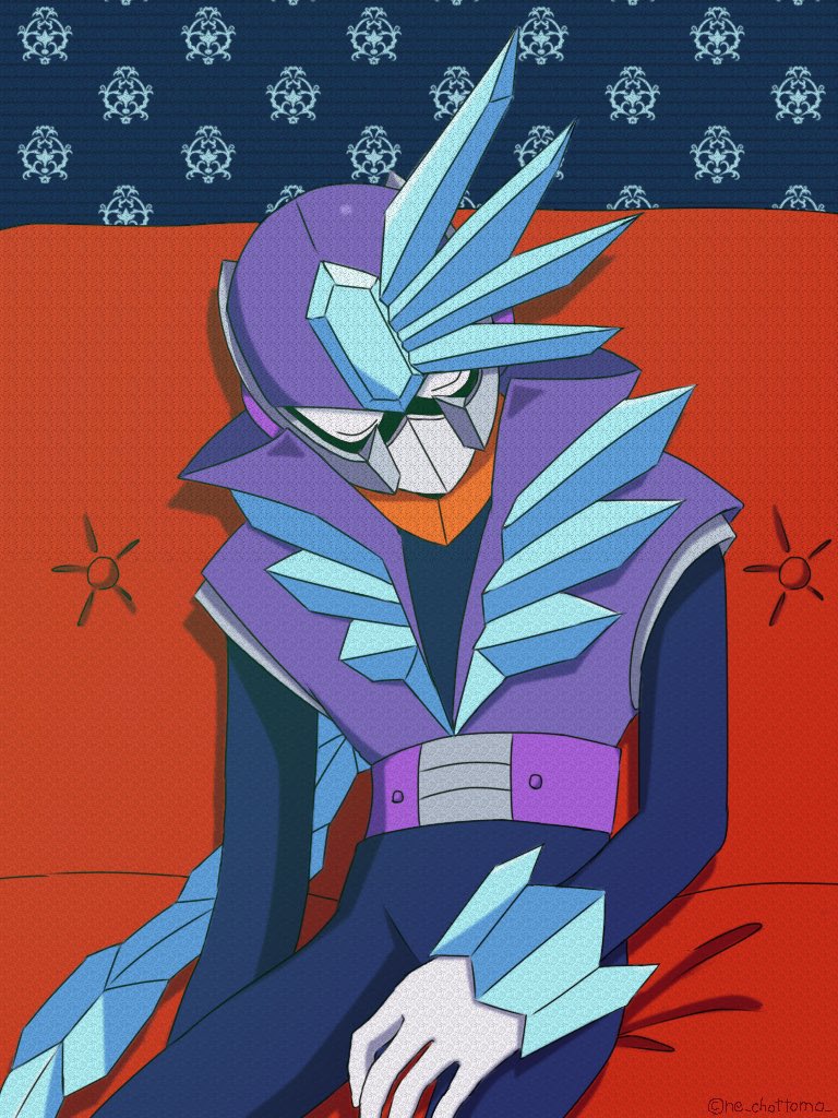 tundra man (mega man and 1 more) drawn by ne_chottomo