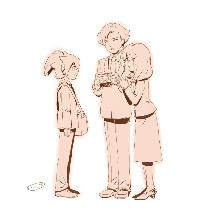 fei rune, nanobana kinako, and asurei rune (inazuma eleven and 2 more) drawn by mizuhara_aki