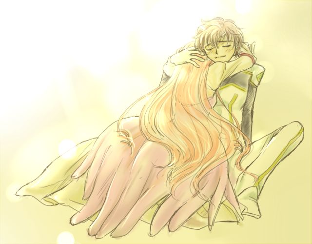 kururugi suzaku and euphemia li britannia (code geass) drawn by pesu