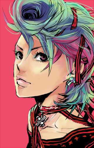 trish una (jojo no kimyou na bouken and 1 more) drawn by mahito_(tranjistor)