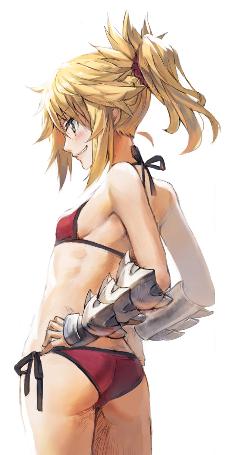mordred (fate and 1 more) drawn by tonee