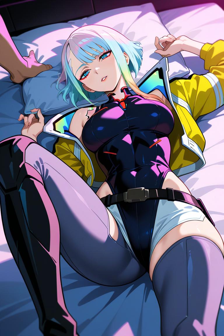 lucy and david martinez (cyberpunk and 1 more)