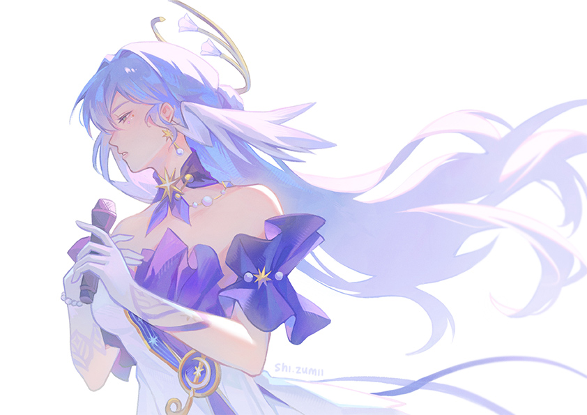 robin (honkai and 1 more) drawn by shi_(shi_zumii)