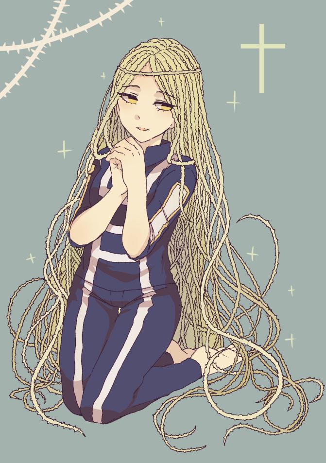 shiozaki ibara (boku no hero academia) drawn by unomi_(makiron910)