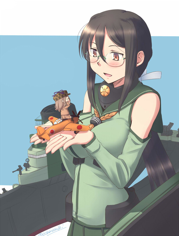 fairy, shinano, and shiden kai 2 (original and 1 more) drawn by oda_masaki_(b-minor)