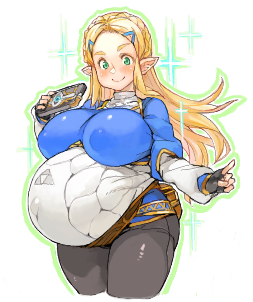 princess zelda (the legend of zelda and 1 more) drawn by sachito