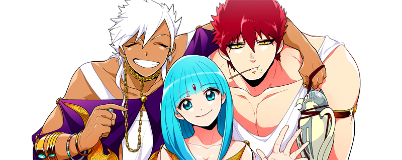 yamuraiha, masrur, and sharrkan (magi the labyrinth of magic) drawn by dalc_rose