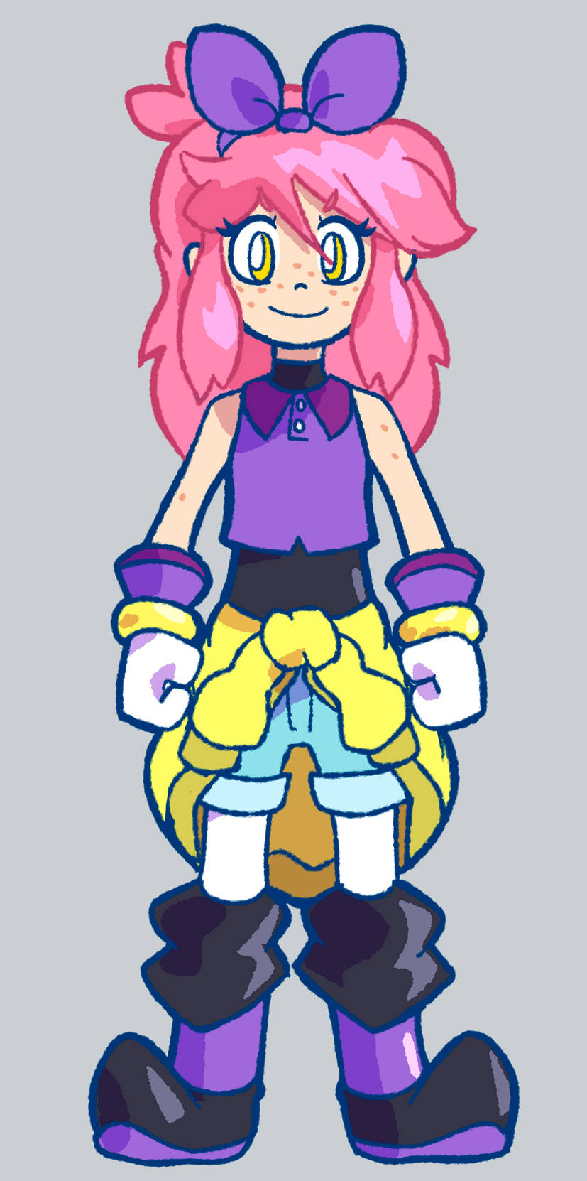 genta/pollyanna (original and 2 more) drawn by dragonmarrs