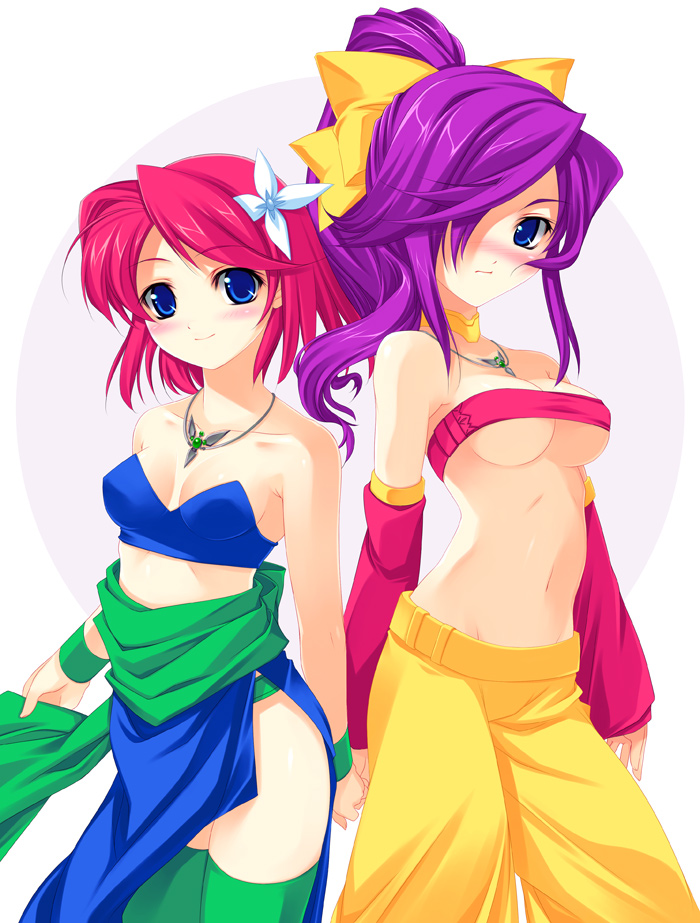 lenna charlotte tycoon, faris scherwiz, and dancer (final fantasy and 1 more) drawn by kinoshita_ichi