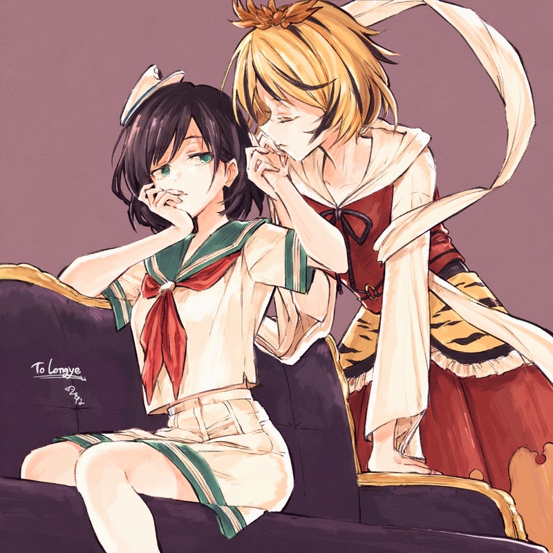 toramaru shou and murasa minamitsu (touhou) drawn by hisona_(suaritesumi)