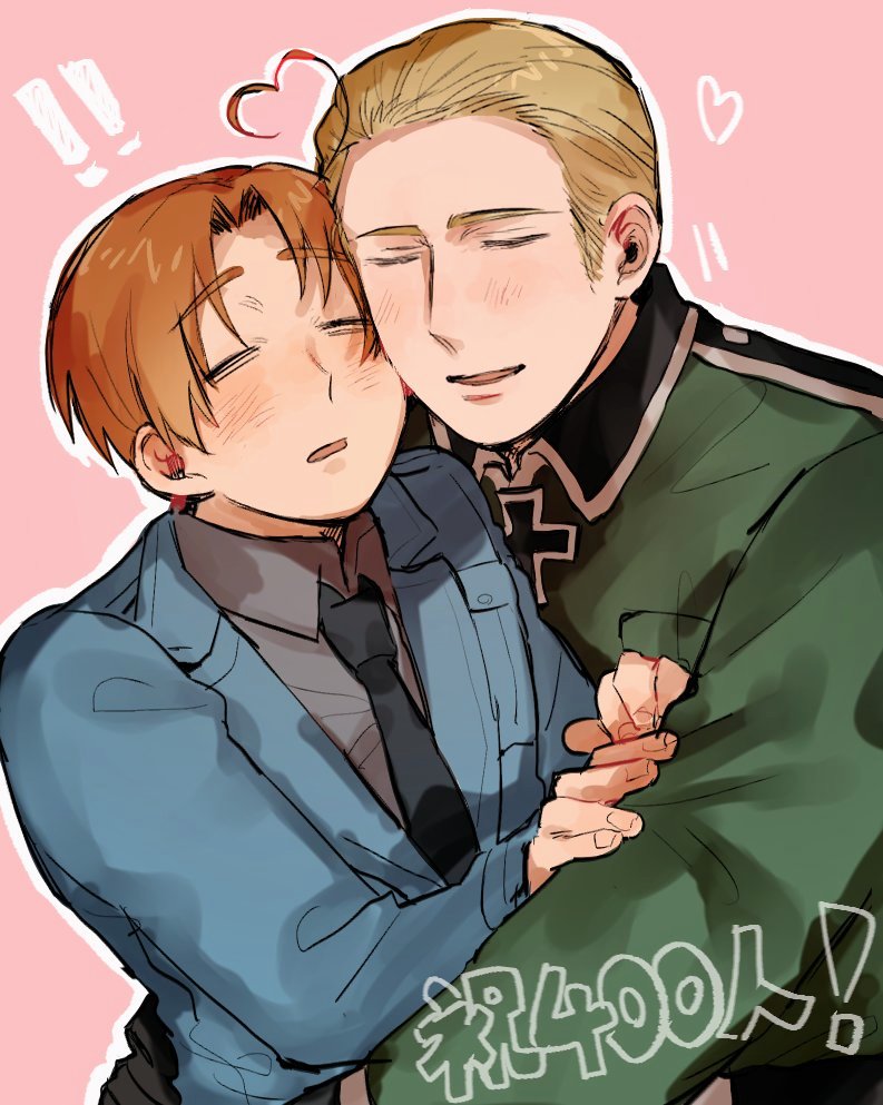 northern italy and germany (axis powers hetalia) drawn by po_te_06