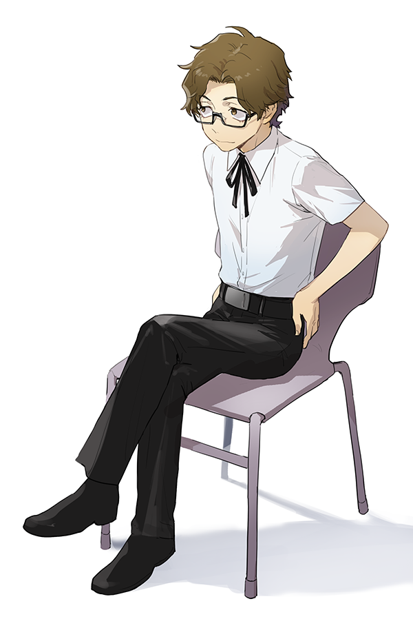 hiraga keisuke (persona and 1 more) drawn by isa_(peien516)