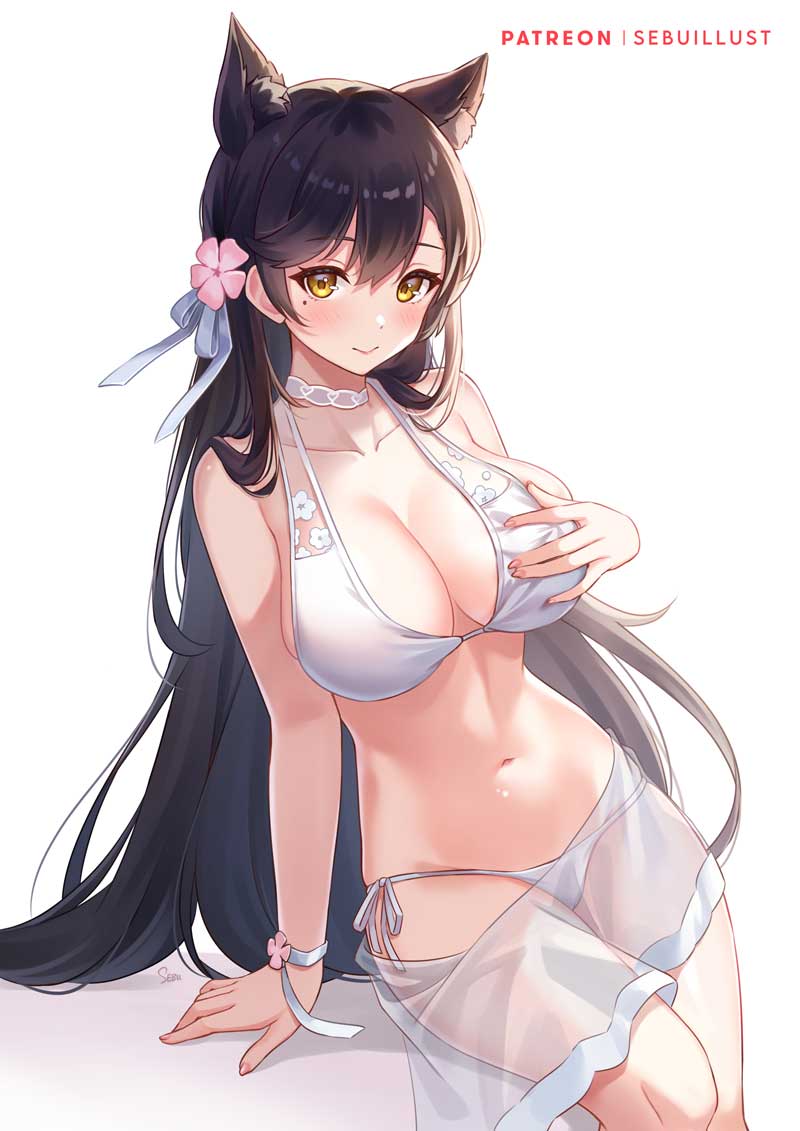 atago (azur lane) drawn by sebu_illust