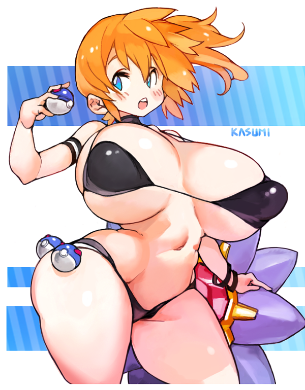 misty (pokemon and 1 more) drawn by sachito