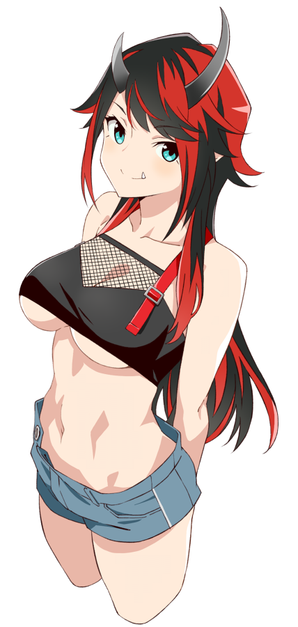 ryugasaki rene (nanashi inc. and 1 more) drawn by akitetsu