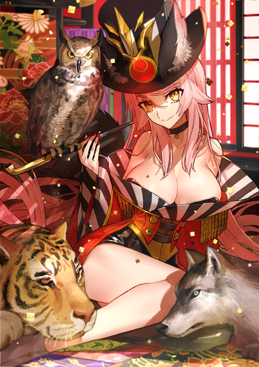 tamamo and koyanskaya (fate and 1 more) drawn by wada_arco