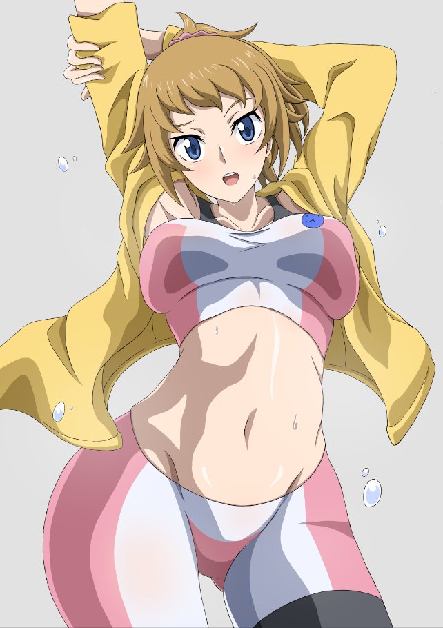 hoshino fumina (gundam and 2 more) drawn by safety_kaijo
