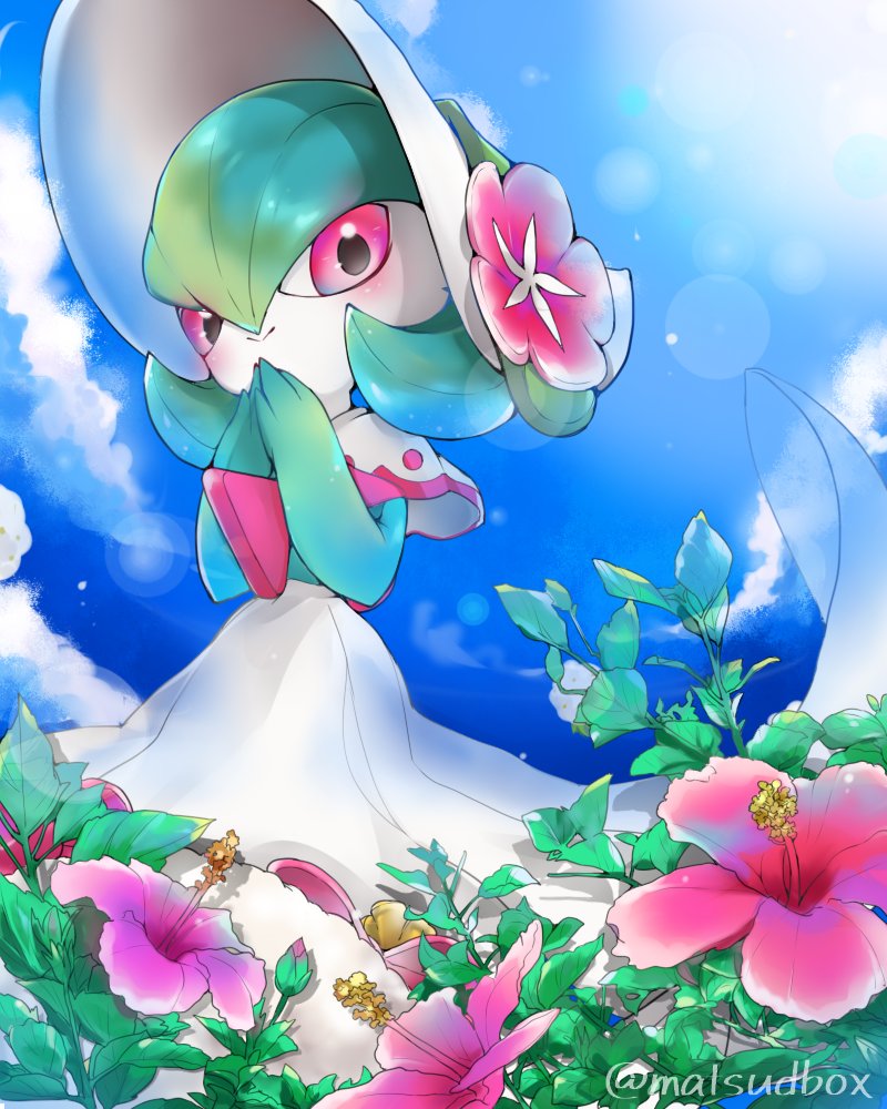gardevoir (pokemon and 1 more) drawn by matsushita_(matsudbox)