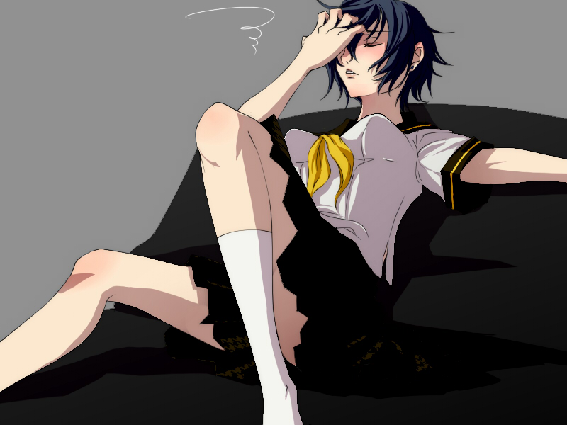 shirogane naoto (persona and 1 more) drawn by kknoe