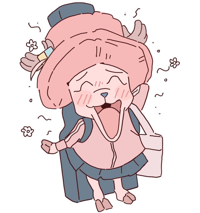 gotoh hitori and tony tony chopper (one piece and 1 more) drawn by yunayuispink
