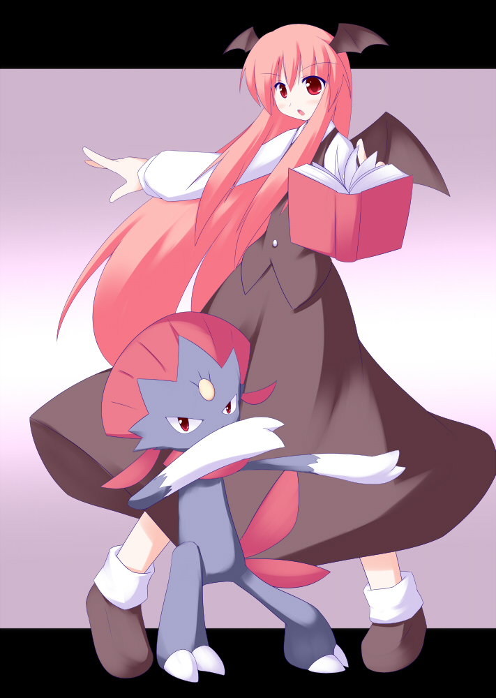 koakuma and weavile (touhou and 1 more) drawn by miyo_(miyomiyo01)