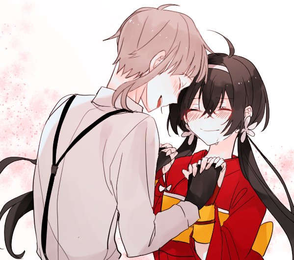 nakajima atsushi and izumi kyouka (bungou stray dogs) drawn by endyu_mst