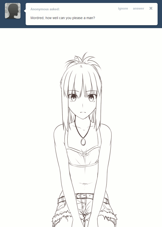 mordred (fate and 2 more) drawn by tusia