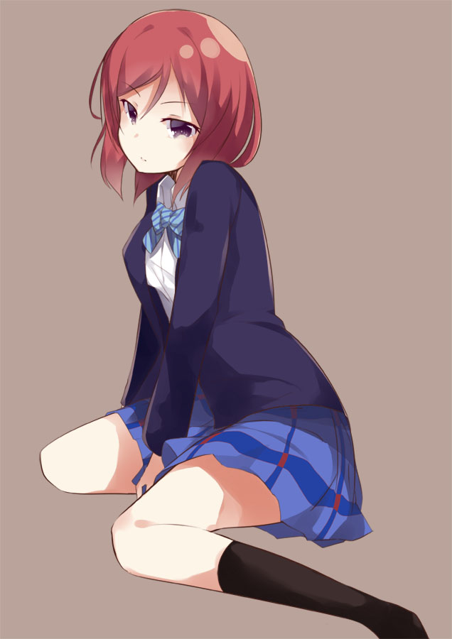 nishikino maki (love live! and 1 more) drawn by miya_ur