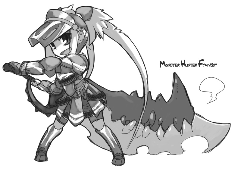 monster hunter (monster hunter and 1 more) drawn by rumie