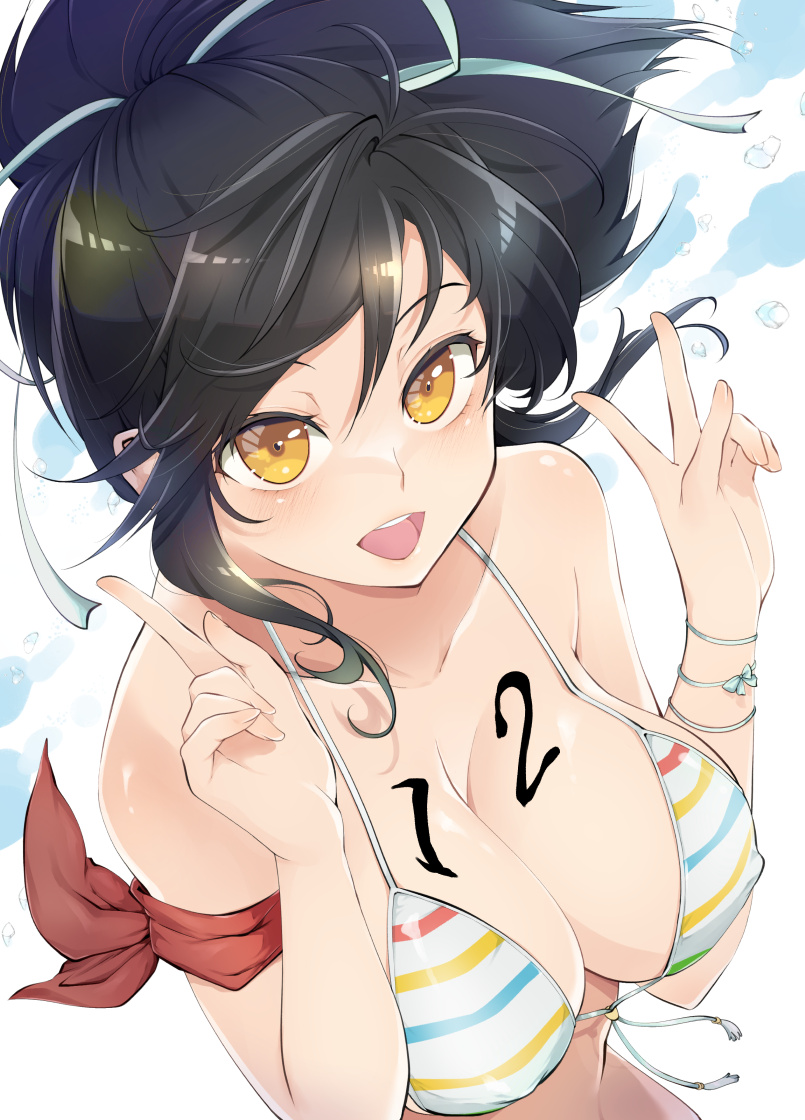 asuka (senran kagura and 1 more) drawn by kinako_(mzknk0)