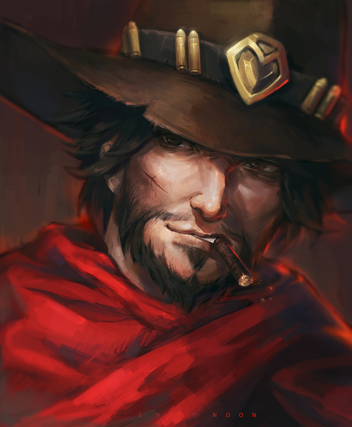 cassidy (overwatch and 1 more) drawn by oryuvv