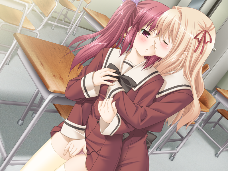 oda nanami and matsubara yuuna (sono hanabira ni kuchizuke wo) drawn by kani_biimu