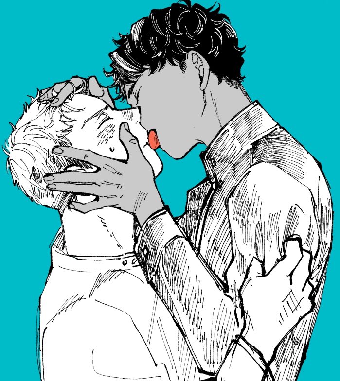 laios touden and kabru (dungeon meshi) drawn by omugi_(o_jt6a)