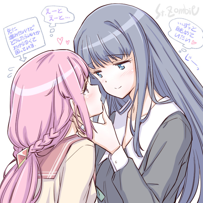 tamaki iroha and nanami yachiyo (mahou shoujo madoka magica and 1 more) drawn by studiozombie