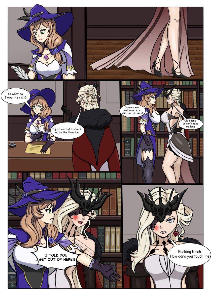 lisa and signora (genshin impact) drawn by cuki_(cukioviedo)