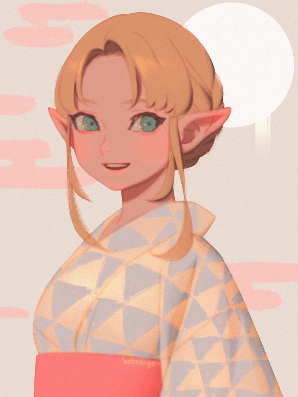 princess zelda (the legend of zelda and 2 more) drawn by bellhenge