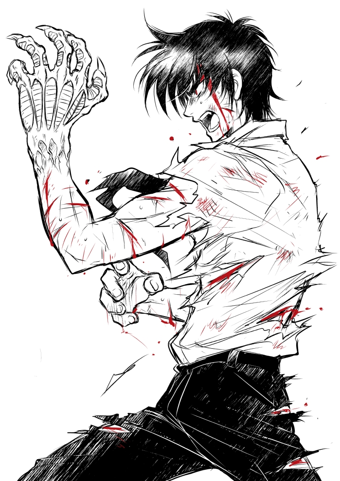 nueno meisuke (jigoku sensei nube) drawn by wauwa