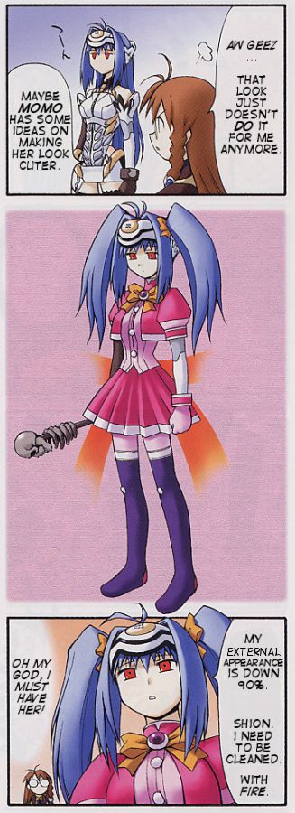 kos-mos and shion uzuki (xenosaga and 1 more)