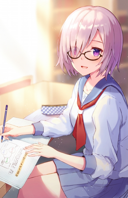 mash kyrielight (fate and 1 more) drawn by ichikawa_haru