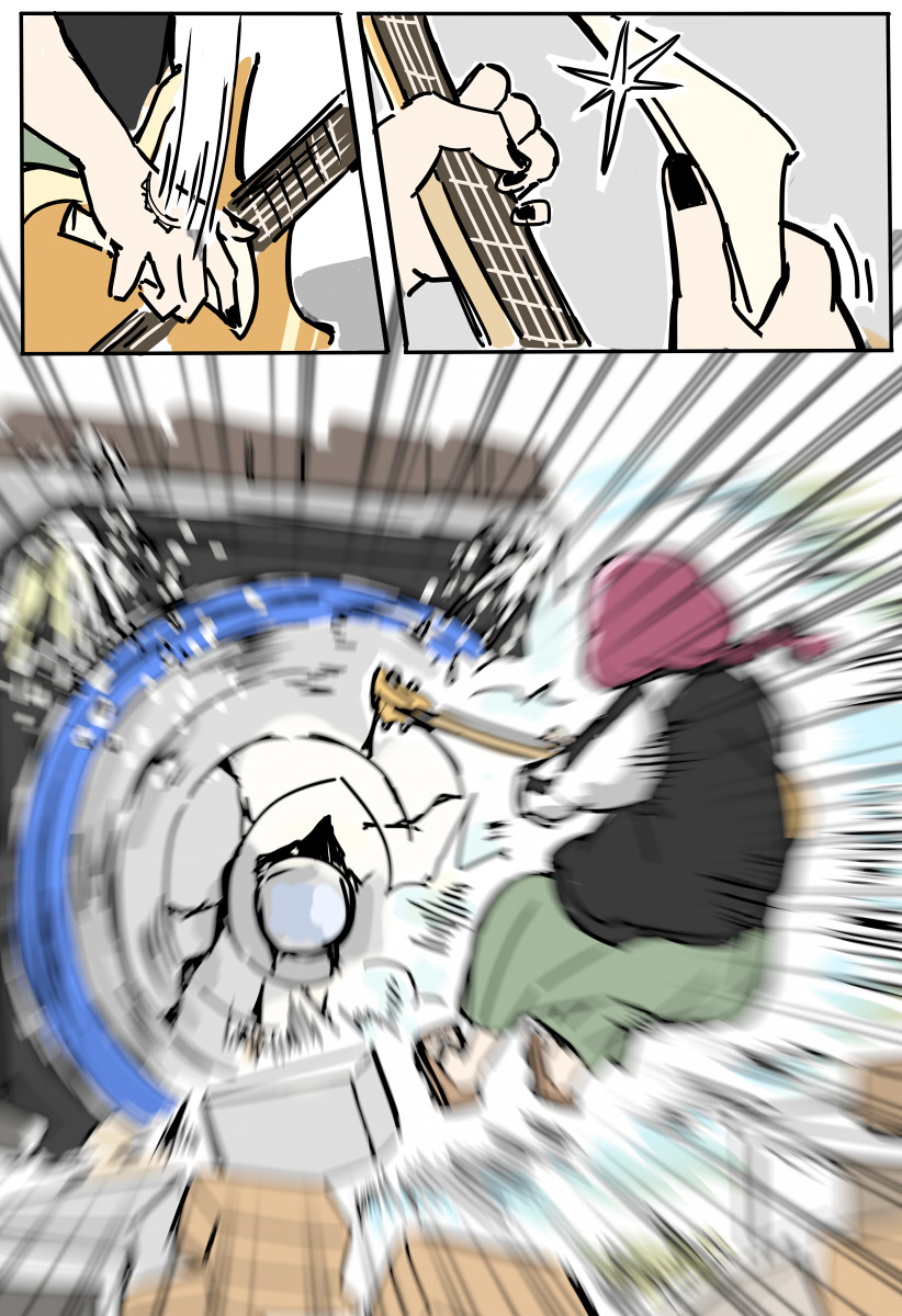 hiroi kikuri (bocchi the rock! and 1 more) drawn by torako_(toramaru)