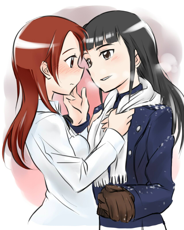 sakamoto mio and minna-dietlinde wilcke (world witches series and 1 more) drawn by mukiki