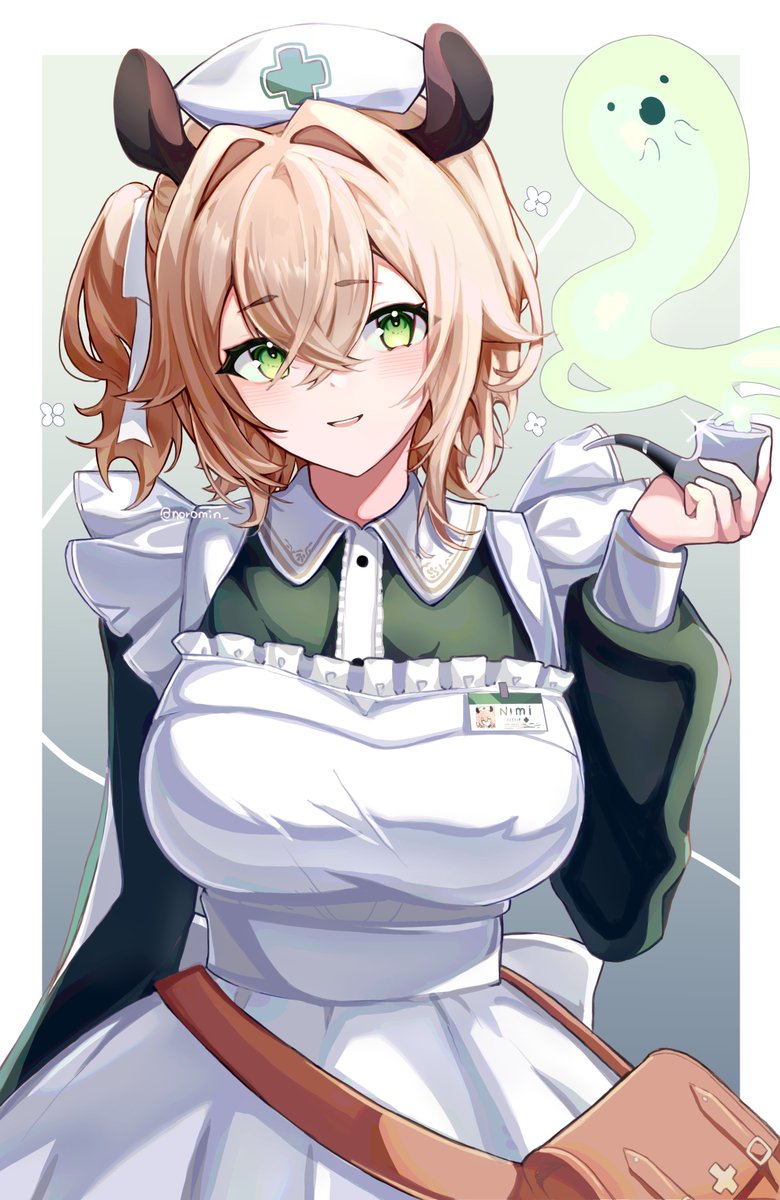 nimi nightmare and naplings (indie virtual youtuber) drawn by noroi_(noroi_03)
