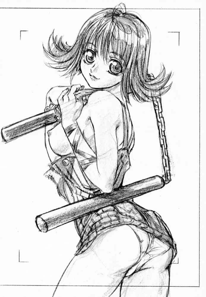 selphie tilmitt (final fantasy and 1 more) drawn by yokota_mamoru